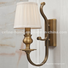 Hot Sale Iron Wall Light with Fabric Shade (SL2091-1W)